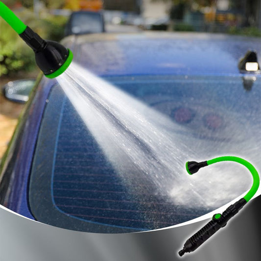 Pressurized 360-degree Flexible Spray Head for Gardening/ Car Washing