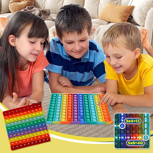 Bubble Pop Math Learning Toys - Number 1 -100 Table/12*12 Multiplication Table