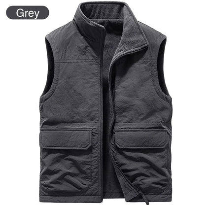 Men's Fleece Reversible Vest