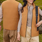 Waterproof & Windproof Hooded Warm Vest
