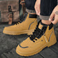🎅Christmas Pre-sale🎁Men's Plush Lace-Up High Top Boots