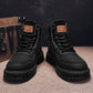 🎅Christmas Pre-sale🎁Men's Plush Lace-Up High Top Boots