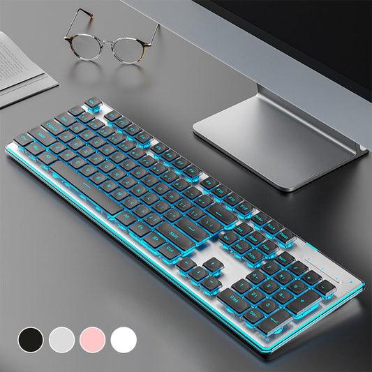 Wireless Backlit Gaming Keyboard with 26-Key Anti-Ghosting