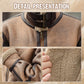 Men's Turn-Down Collar PU Leather Jacket with Plush Interior