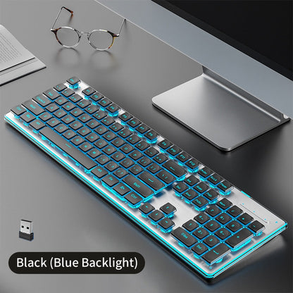 Wireless Backlit Gaming Keyboard with 26-Key Anti-Ghosting