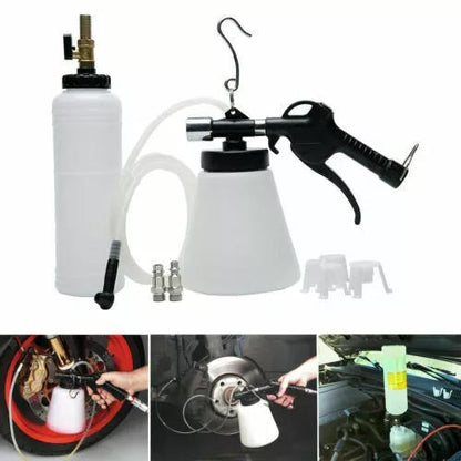 Pneumatic Brake Fluid Bleeder Tool Kit