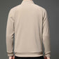 🎅Christmas Specials🎁Men's Solid Half Zip Long-Sleeve Tops