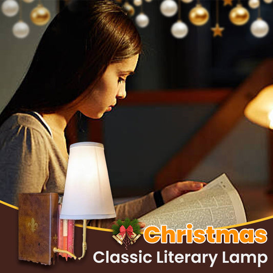 Christmas Classic Literary Lamp