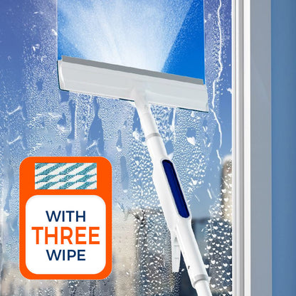 3-in-1 Double-Sided Spray Expansion Window Cleaner