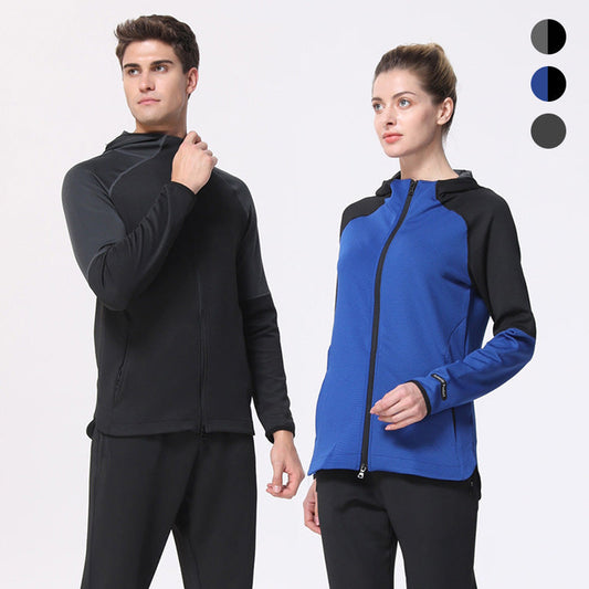 Unisex Breathable Training Jacket with Hood