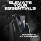 Versatile Multi-Pocket Magnetic Bottle Gym Bag