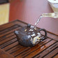 🔥🔥Fire high technology 🔥🔥Color Changing Purple Clay Teapot