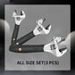 Multifunctional Wide Jaw Ratchet Adjustable Wrench