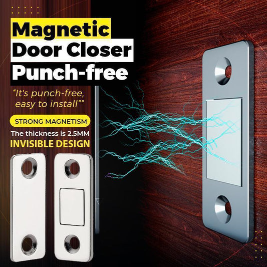 🎁 Hot Sale 49% OFF 🔥Non-perforated Magnetic Door Closer