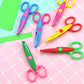 Kids Safety Art Scissors Set for Crafts & Scrapbooking