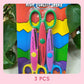 Kids Safety Art Scissors Set for Crafts & Scrapbooking