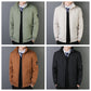 Men's Quilted Jacket with Plush Lining