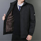 Men's Quilted Jacket with Plush Lining