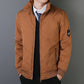 Men's Quilted Jacket with Plush Lining