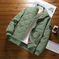 Men's Quilted Jacket with Plush Lining