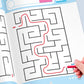 Four-Level Progressive Maze Book Set for Children