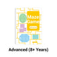 Four-Level Progressive Maze Book Set for Children