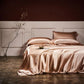 ✨🛏️ 50% OFF Limited Time! Solid Color Satin Bedding Set | Silky Soft Bed Sheet, Duvet Cover & Pillowcases for a Luxurious Bedroom