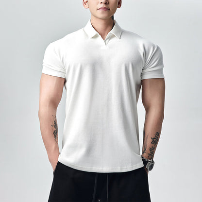 Men's Premium Short-Sleeve Knit Shirt