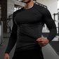 Man's Stretch Quick-Dry Long-Sleeve Fitness Top