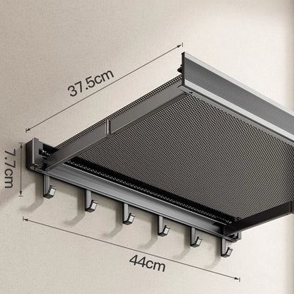 Suction Cup Telescopic Punch-Free Towel Shelf