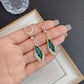 🔥2025 Hot Sale 🙋‍♀️ Only Today 50% OFF🌟 Sparkly Green Dangle Huggie Earrings