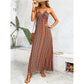 Printed Cami Maxi Dress with Side Split