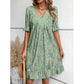 💕Limited Time 50% Off💕Women’s V-Neck Flowy Mini Dress