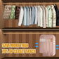 pace Saving Hanging Garment Bag with Self Compression Zipper