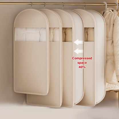 pace Saving Hanging Garment Bag with Self Compression Zipper