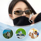 Women's Retro Oval Narrow Frame Sunglasses