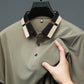 ✨LAST DAY SALE 50% OFF✨Men's Stretch Ice Silk Short Sleeve Lapel T-shirt
