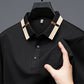 ✨LAST DAY SALE 50% OFF✨Men's Stretch Ice Silk Short Sleeve Lapel T-shirt