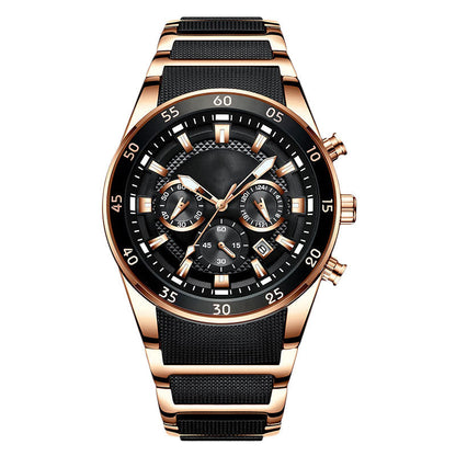 ⌚Limited Time Half Price-Waterproof Multifunction Quartz Watch