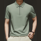 💯Spring Specials🎉Men's Casual Wrinkle Resistant Zipper Lapel Short Sleeve Shirt