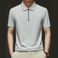 💯Spring Specials🎉Men's Casual Wrinkle Resistant Zipper Lapel Short Sleeve Shirt