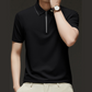 💯Spring Specials🎉Men's Casual Wrinkle Resistant Zipper Lapel Short Sleeve Shirt