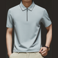 💯Spring Specials🎉Men's Casual Wrinkle Resistant Zipper Lapel Short Sleeve Shirt