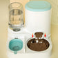 Gravity Pet Feeder and Water Dispenser Set