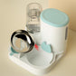 Gravity Pet Feeder and Water Dispenser Set