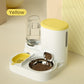 Gravity Pet Feeder and Water Dispenser Set