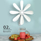 Powerful Lightweight Wall-Mounted Fan for Home Use