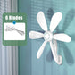 Powerful Lightweight Wall-Mounted Fan for Home Use
