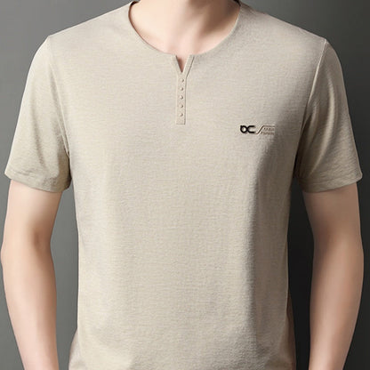 Men's Casual Half Sleeve V-Neck T-Shirt👕