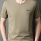 Men's Casual Half Sleeve V-Neck T-Shirt👕